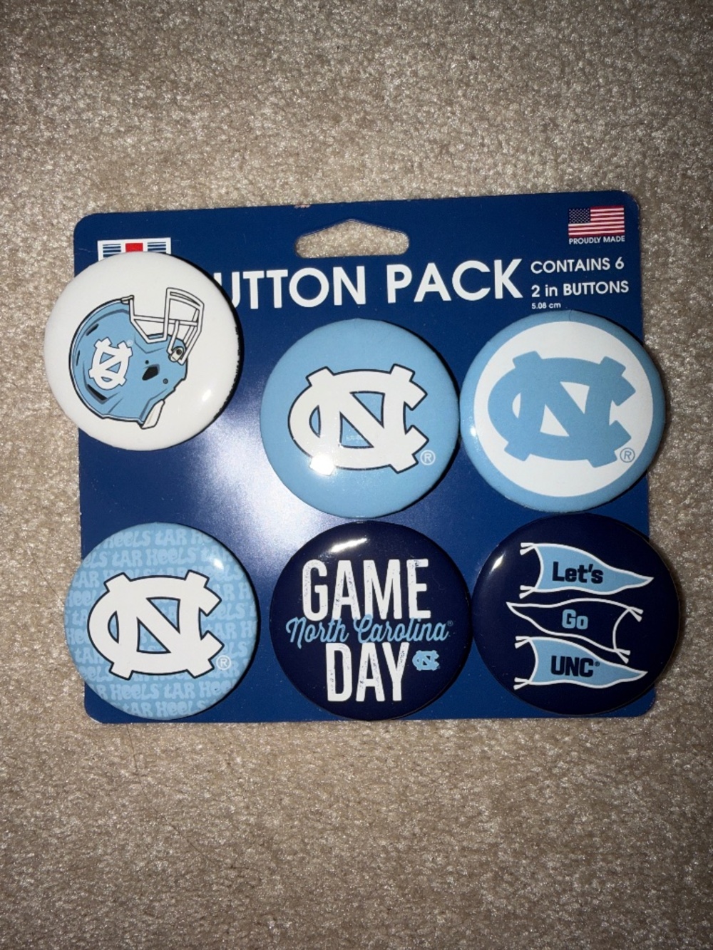 UNC 6 Button Pack